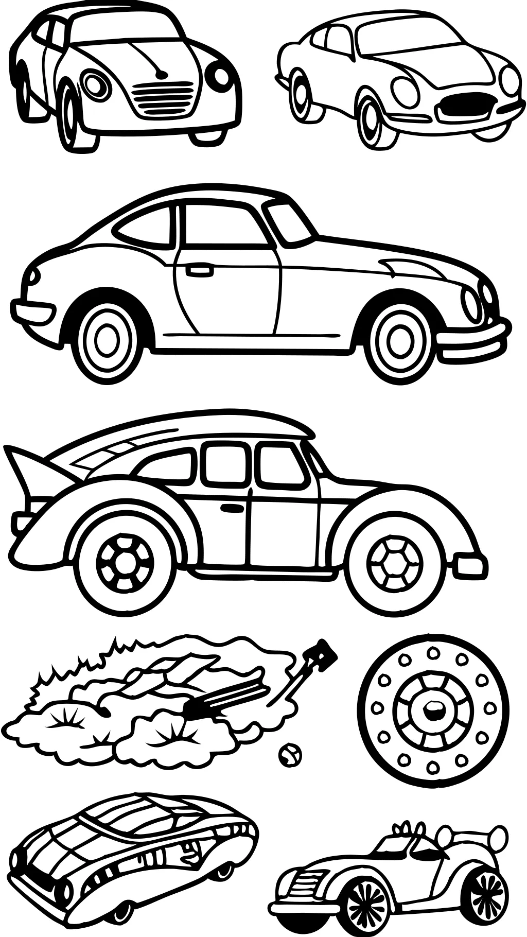 coloring pages cars printable